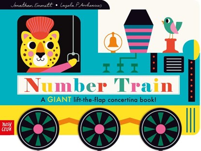 Number Train, Jonathan Emmett - Gebonden - 9781839946400