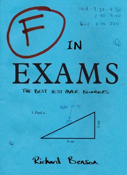 F in Exams, BENSON,  Richard - Paperback - 9781840247008