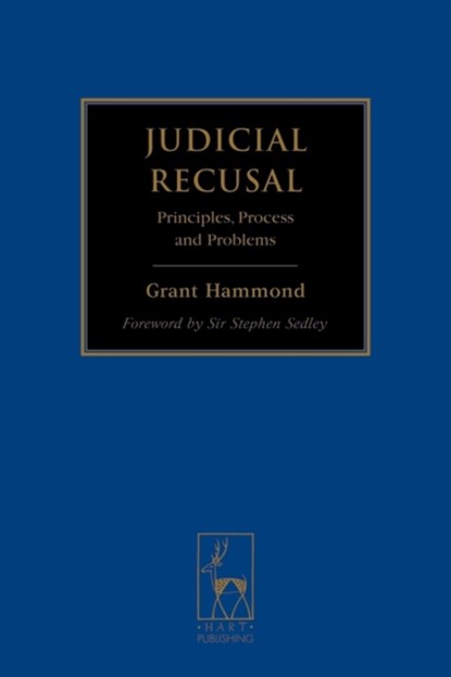 Judicial Recusal, R Grant Hammond - Gebonden - 9781841132600