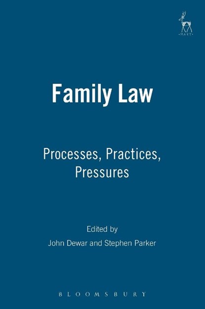 Family Law, John Dewar ; Stephen Parker - Paperback - 9781841133089