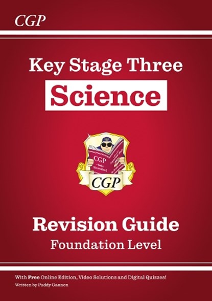 KS3 Science Revision Guide – Foundation (includes Online Edition, Videos & Quizzes): for Years 7, 8 and 9, CGP Books - Paperback - 9781841462400