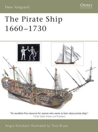 The Pirate Ship 1660-1730, Angus Konstam - Paperback - 9781841764979