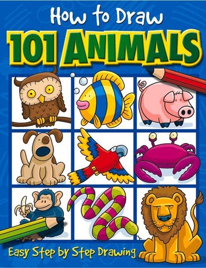 How to Draw 101 Animals: Volume 1, Dan Green ; Imagine That - Paperback - 9781842297407