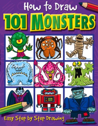 How to Draw 101 Monsters, Barry Green - Paperback - 9781842297421