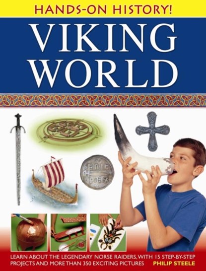 Hands On History! Viking World, Philip Steele - Gebonden - 9781843226949