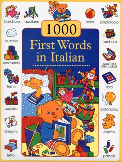 1000 First Words in Italian, Don Campaniello - Gebonden - 9781843229568