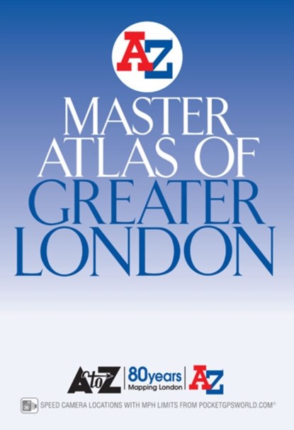 London Master Atlas, Geographers' A-Z Map Company - Paperback - 9781843487586