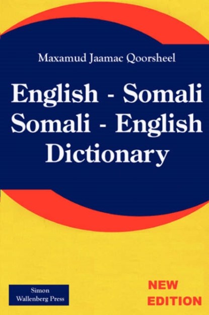 Somali - English , English - Somali Dictionary, QOORESHEEL,  Maxamud Jaamac - Paperback - 9781843560074