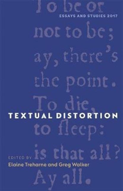 Textual Distortion, Elaine (Author) Treharne ; Greg Walker - Gebonden - 9781843844792
