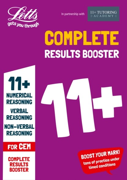 11+ Verbal Reasoning, Non-Verbal Reasoning & Maths Complete Practice Workbook, Collins 11+ ; The 11 Plus Tutoring Academy ; Philip McMahon - Paperback - 9781844198443