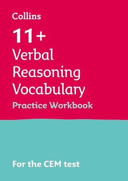 11+ Verbal Reasoning Vocabulary Practice Workbook, Collins 11+ - Paperback - 9781844198993