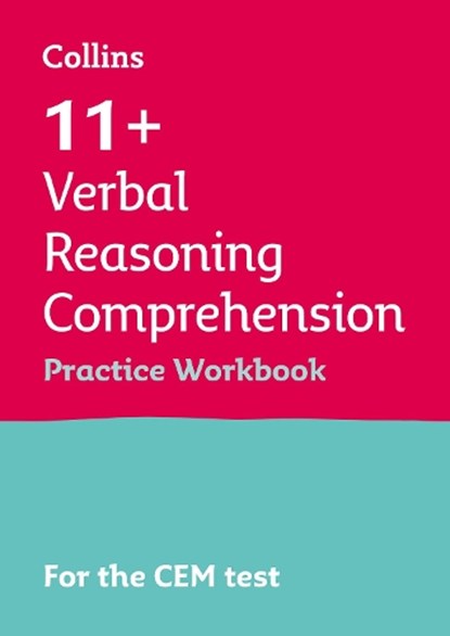 11+ Verbal Reasoning Comprehension Practice Workbook, Collins 11+ - Paperback - 9781844199013