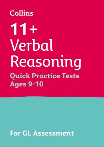 11+ Verbal Reasoning Quick Practice Tests Age 9-10 (Year 5), Letts 11+ - Paperback - 9781844199129