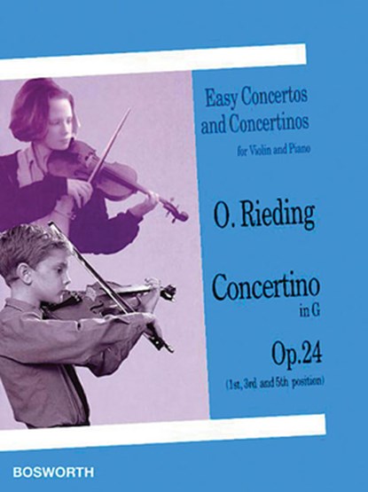 Concertino in G Op. 24, niet bekend - Gebonden - 9781844497287