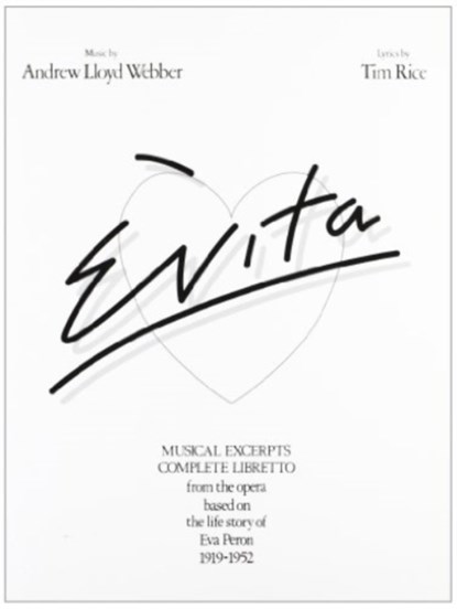 Evita - Vocal Selections, niet bekend - Paperback - 9781844498222