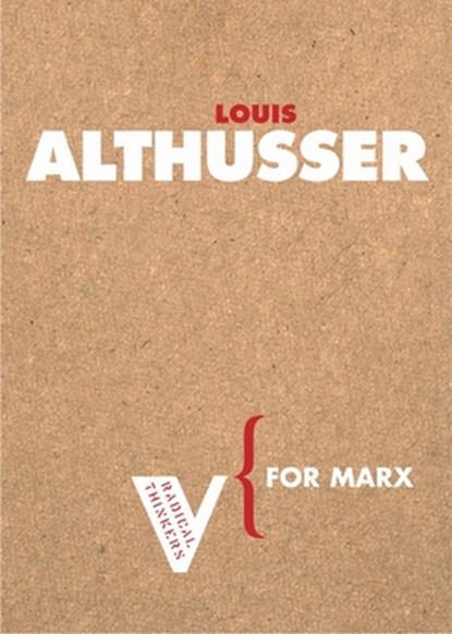 For Marx, Louis Althusser - Paperback - 9781844670529