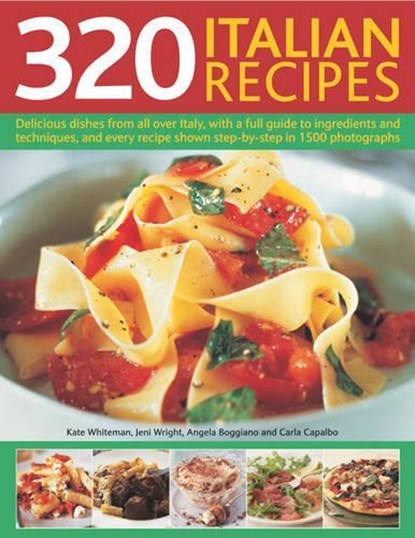 320 Italian Recipes, Kate Whiteman - Paperback - 9781844769001