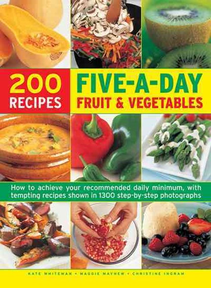 Five a Day Fruit & Vegetables, niet bekend - Gebonden - 9781844779314