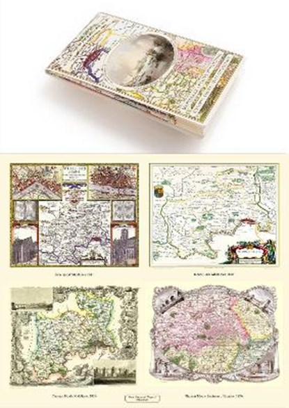 A Middlesex 1611 – 1836 – Fold Up Map that features a collection of Four Historic Maps, John Speed’s County Map 1611, Johan Blaeu’s County Map of 1648, Thomas Moules County Map of 1836 and a Map of the Environs of London 1836., Mapseeker Publishing Ltd. - Paperback - 9781844918454
