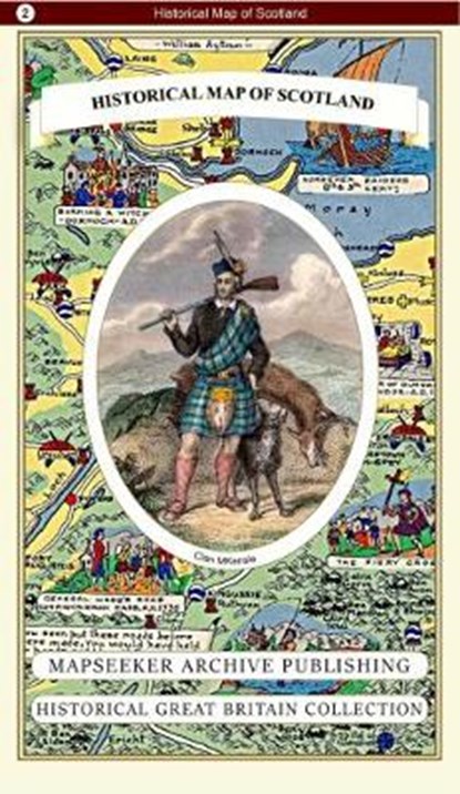 Historical Map of Scotland, niet bekend - Paperback - 9781844918515