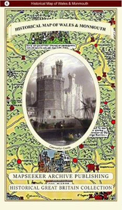 Historical Map of Wales & Monmouth, niet bekend - Paperback - 9781844918522