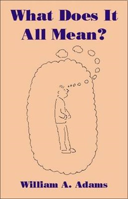 What Does it All Mean?, William A. Adams - Paperback - 9781845401016