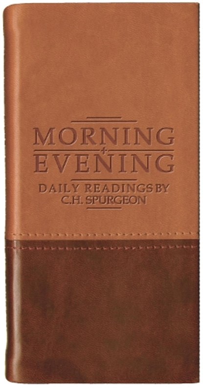 Morning And Evening - Matt Tan/Burgundy, C. H. Spurgeon - Gebonden - 9781845500153
