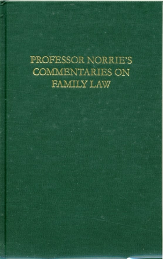 Norrie's Commentaries on Family Law