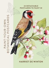 Paint-Your-Own Botanical Postcards - Harriet de Winton - 9781846017100