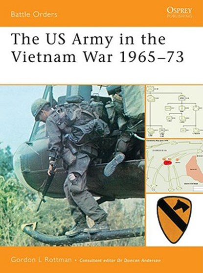 The US Army in the Vietnam War 1965-73, ROTTMAN,  Gordon - Paperback - 9781846032394