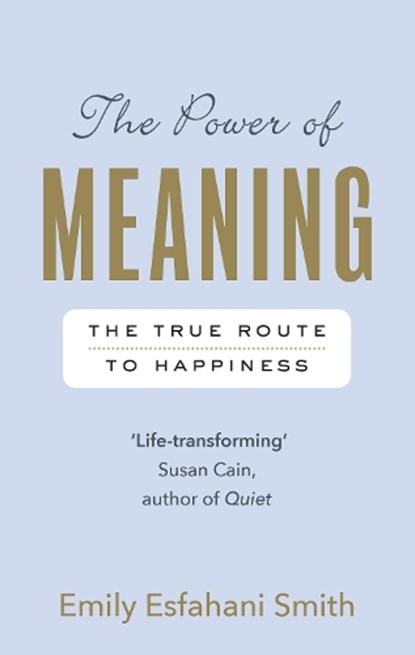 The Power of Meaning, Emily Esfahani Smith - Paperback - 9781846044656