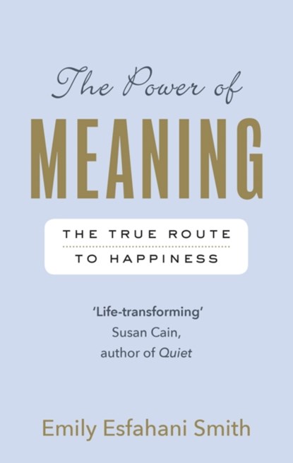 The Power of Meaning, Emily Esfahani Smith - Paperback - 9781846044656