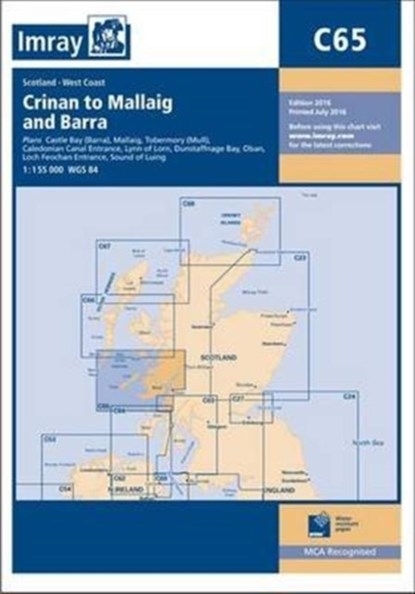 Imray Chart C65, Imray - Paperback - 9781846238413