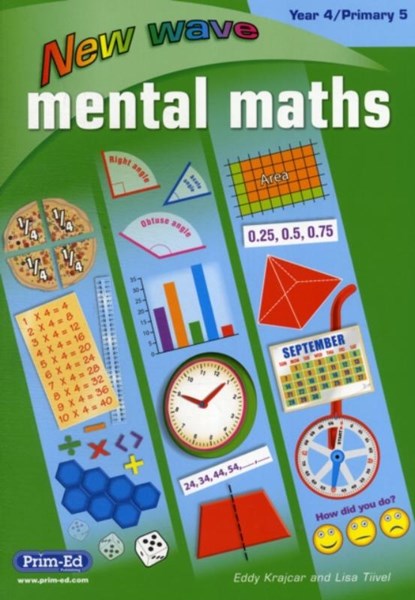 New Wave Mental Maths: Year 4 / P5, Eddie RIC Publications ; Krajcar ; Tiivel - Paperback - 9781846544965