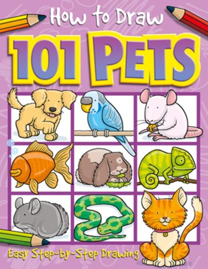 How to Draw 101 Pets, Barry Green - Paperback - 9781846667763