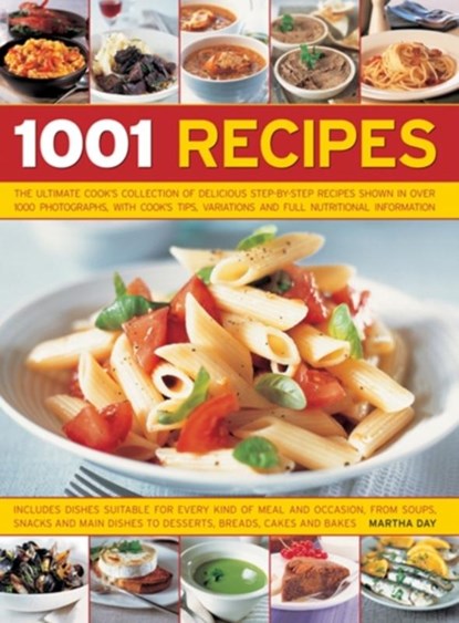 1001 Recipes, Martha Day - Paperback - 9781846812156