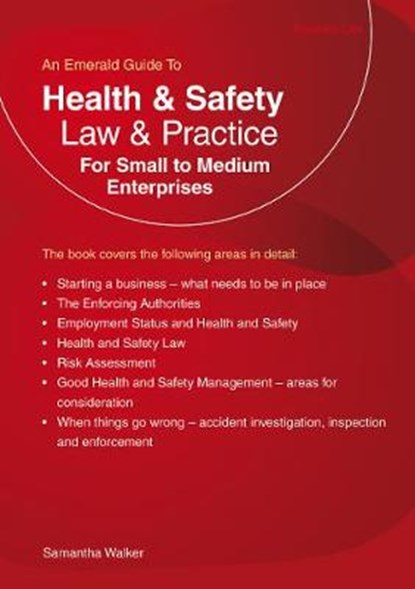Health And Safety Law & Practice, WALKER,  Samantha - Paperback - 9781847166838