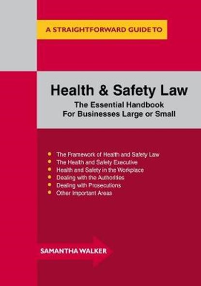Health And Safety Law, Samantha Walker - Paperback - 9781847167330