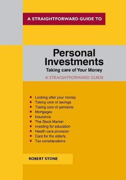 Personal Investments, STONE,  Robert - Paperback - 9781847169136