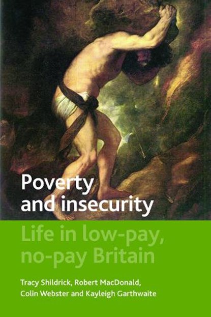 Poverty and Insecurity, Tracy (University of Newcastle) Shildrick ; Robert (Honorary Professor in the Department of Sociology at Durham University) MacDonald ; Colin (School of Social Sciences and Law Webster ; Kayleigh (University of Birmingham) Garthwaite - Paperback - 9781847429100