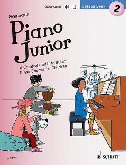 Piano Junior - Lesson Book 2, Hans-Gunter Heumann - Gebonden - 9781847614261
