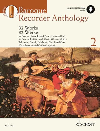 Baroque Recorder Anthology 2, Peter Bowman ; Gudrun Heyens - Gebonden - 9781847615503