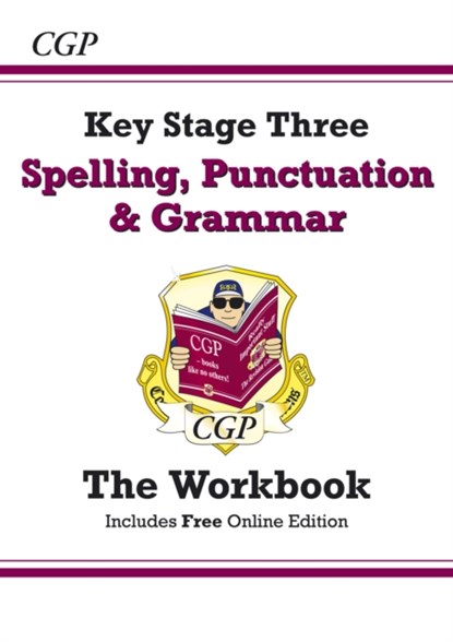 KS3 Spelling, Punctuation & Grammar Workbook (answers sold separately), CGP Books - Paperback - 9781847624086