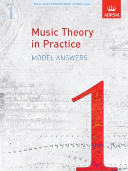 Music Theory in Practice Model Answers, Grade 1, ABRSM - Paperback - 9781848491144