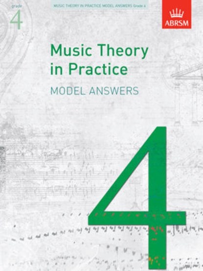 Music Theory in Practice Model Answers, Grade 4, ABRSM - Paperback - 9781848491175