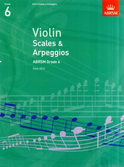 Violin Scales & Arpeggios, Abrsm Grade 6, niet bekend - Paperback - 9781848493438
