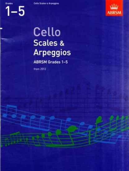 Cello Scales & Arpeggios Grades 1-5, niet bekend - Paperback - 9781848493520