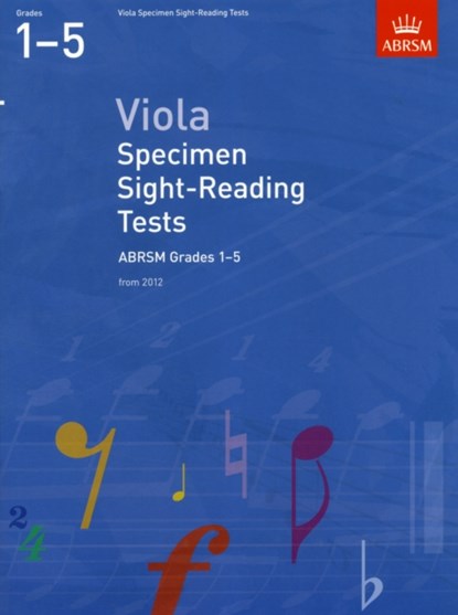 Viola Speciment Sight-Reading Tests Grades 1-5, niet bekend - Paperback - 9781848493544
