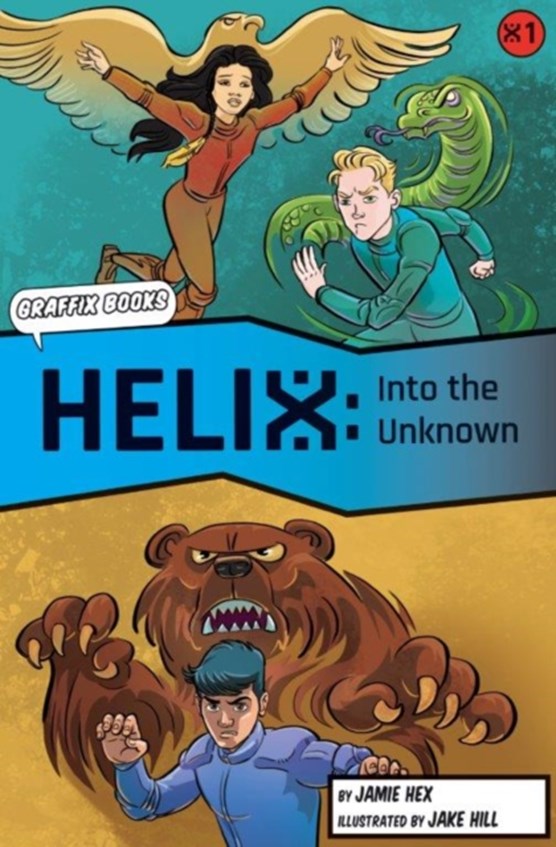 Helix: Into the Unknown (Graphic Reluctant Reader)
