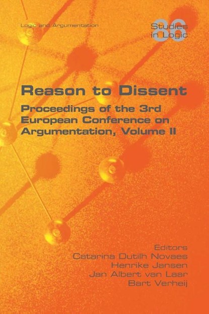 Reason to Dissent, Catarina Dutilh Novaes ; Henrike Jansen ; Jan Albert Van Laar - Paperback - 9781848903326